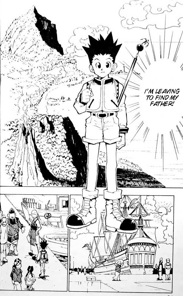 Hunter X Hunter Chapter 1 page 30 - Chapter 1: The Day of Departure