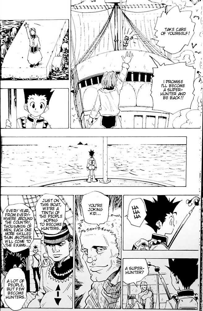 Hunter X Hunter Chapter 1 page 32 - Chapter 1: The Day of Departure