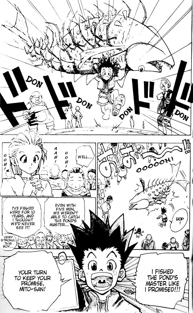 Hunter X Hunter Chapter 1 page 9 - Chapter 1: The Day of Departure