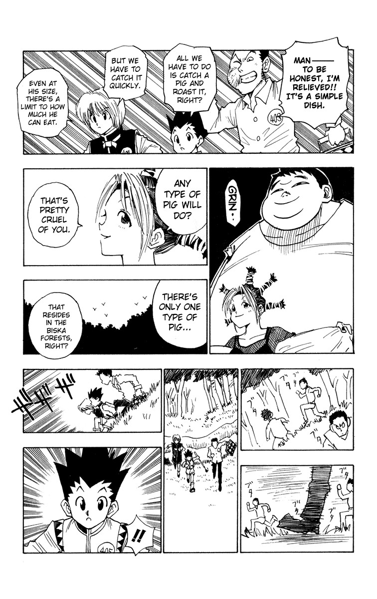 Hunter X Hunter Chapter 10 page 15 - Chapter 10: An Unexpected Task