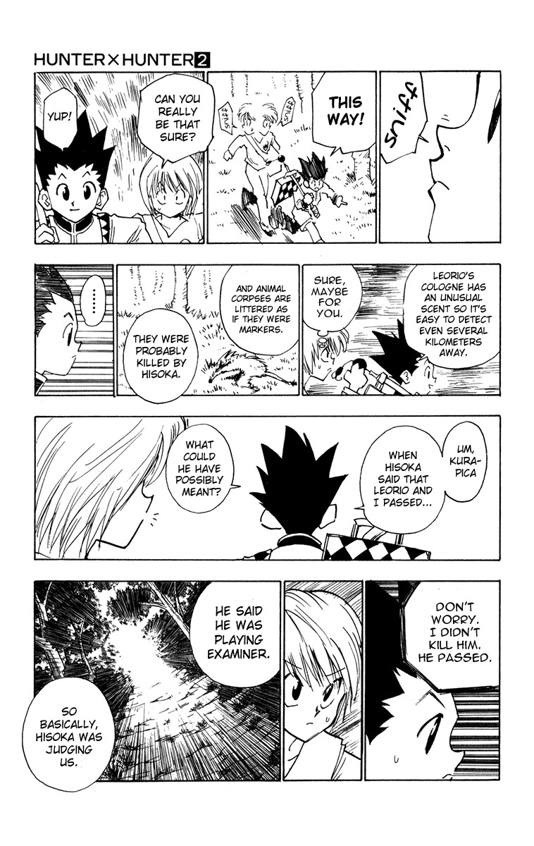 Hunter X Hunter Chapter 10 page 3 - Chapter 10: An Unexpected Task