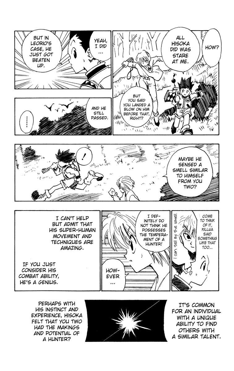 Hunter X Hunter Chapter 10 page 4 - Chapter 10: An Unexpected Task