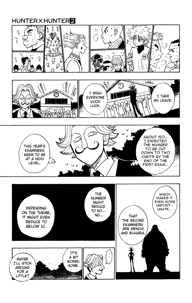 Hunter X Hunter Chapter 10 page 7 - Chapter 10: An Unexpected Task