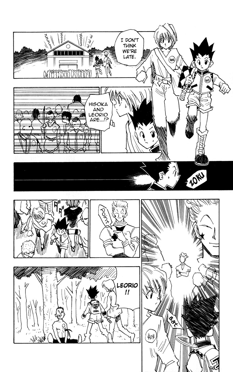 Hunter X Hunter Chapter 10 page 8 - Chapter 10: An Unexpected Task