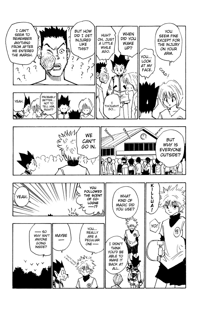 Hunter X Hunter Chapter 10 page 9 - Chapter 10: An Unexpected Task