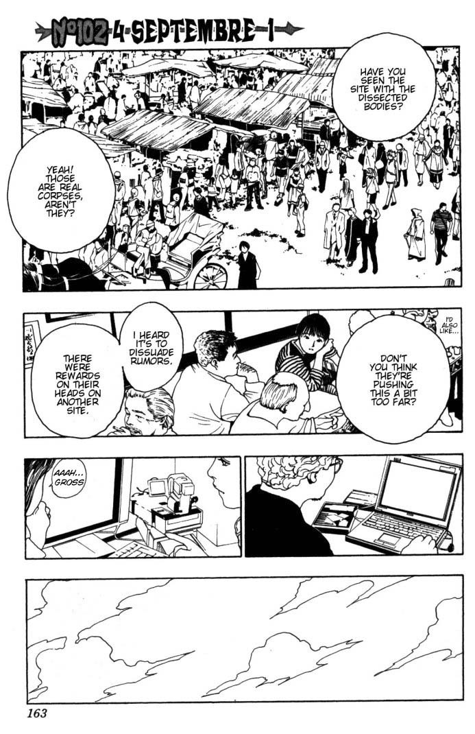 Hunter X Hunter Chapter 102 page 1 - Chapter 102: September 4th: Part 1