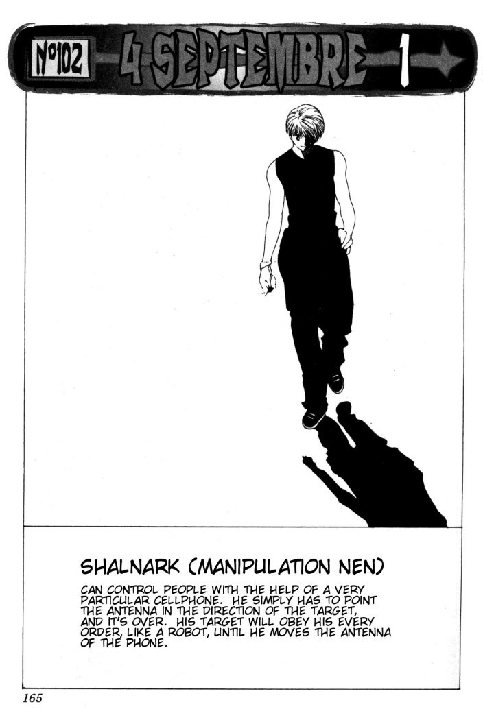 Hunter X Hunter Chapter 102 page 3 - Chapter 102: September 4th: Part 1