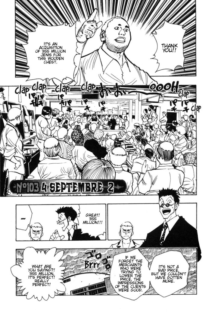 Hunter X Hunter Chapter 103 page 1 - Chapter 103: September 4th: Part 2
