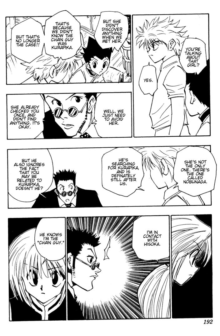 Hunter X Hunter Chapter 103 page 10 - Chapter 103: September 4th: Part 2