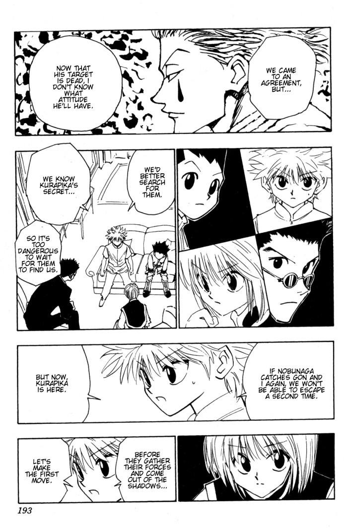 Hunter X Hunter Chapter 103 page 11 - Chapter 103: September 4th: Part 2