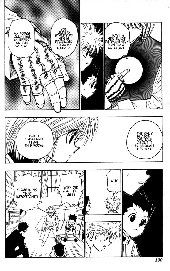 Hunter X Hunter Chapter 103 page 8 - Chapter 103: September 4th: Part 2
