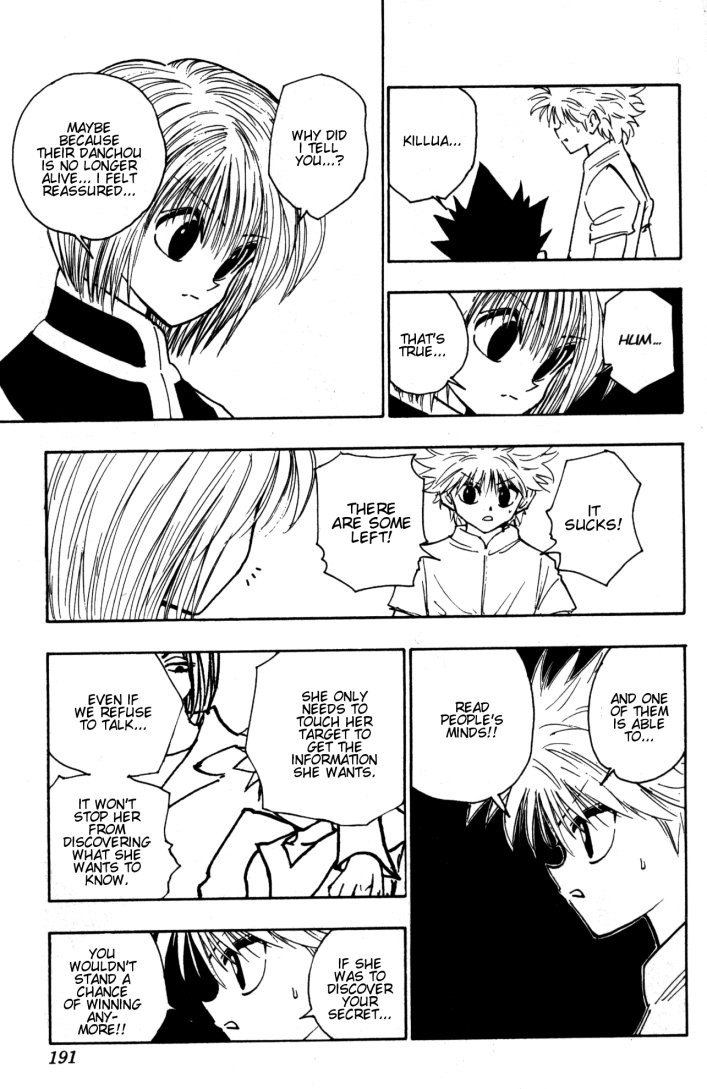 Hunter X Hunter Chapter 103 page 9 - Chapter 103: September 4th: Part 2
