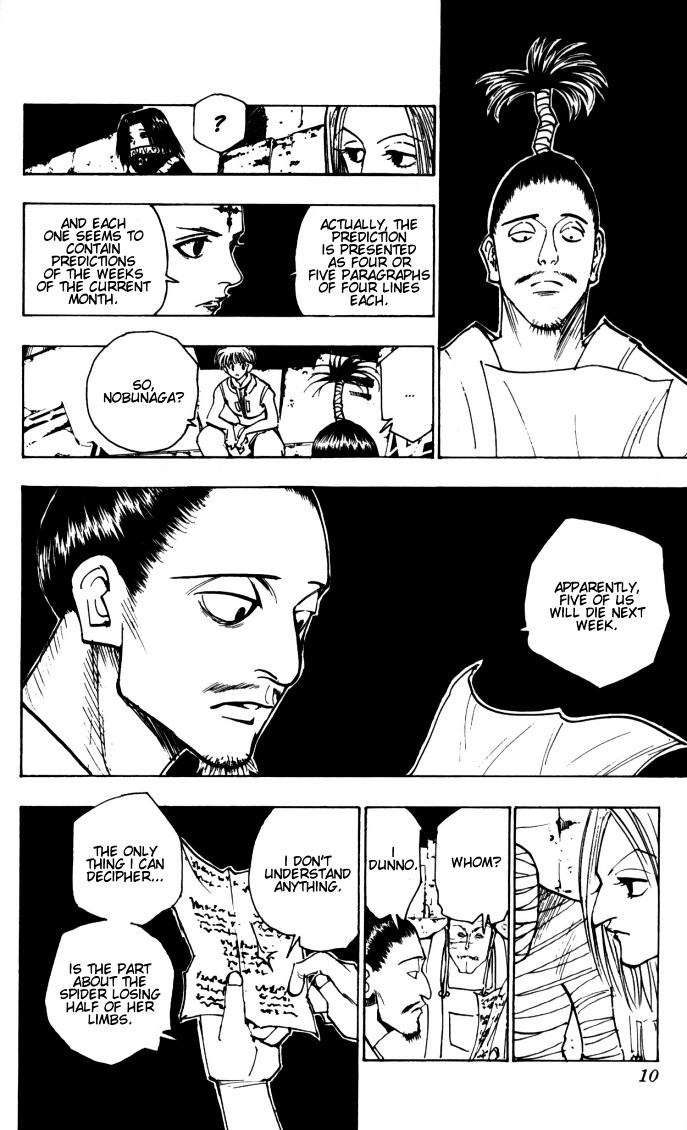 Hunter X Hunter Chapter 104 page 5 - Chapter 104: September 4th: Part 3