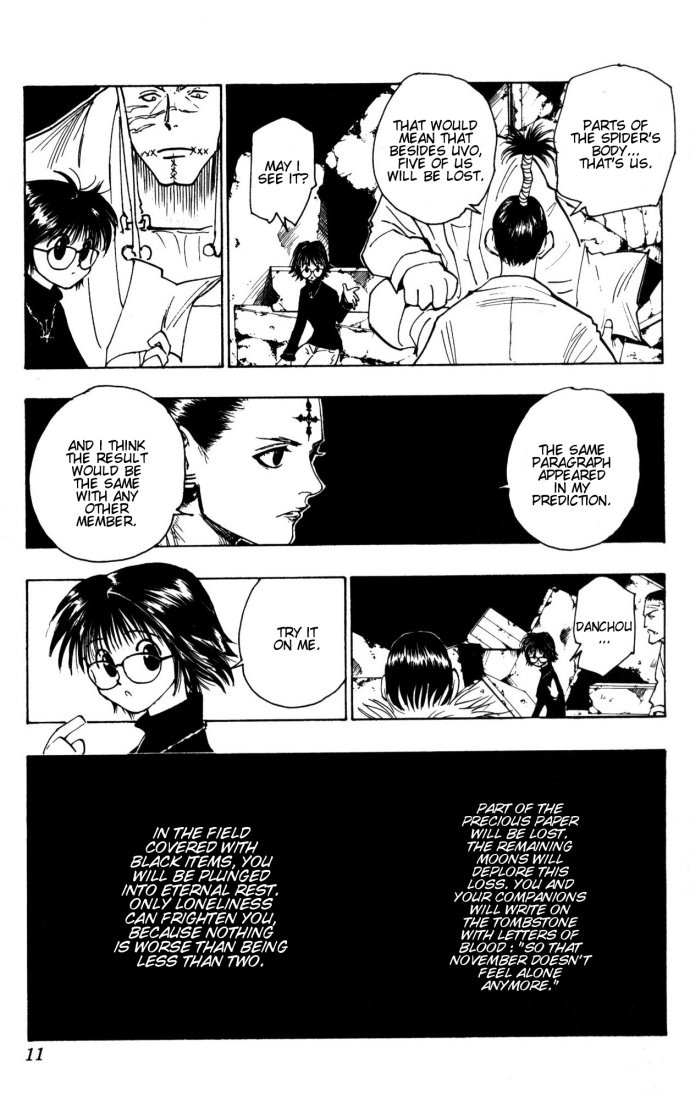 Hunter X Hunter Chapter 104 page 6 - Chapter 104: September 4th: Part 3