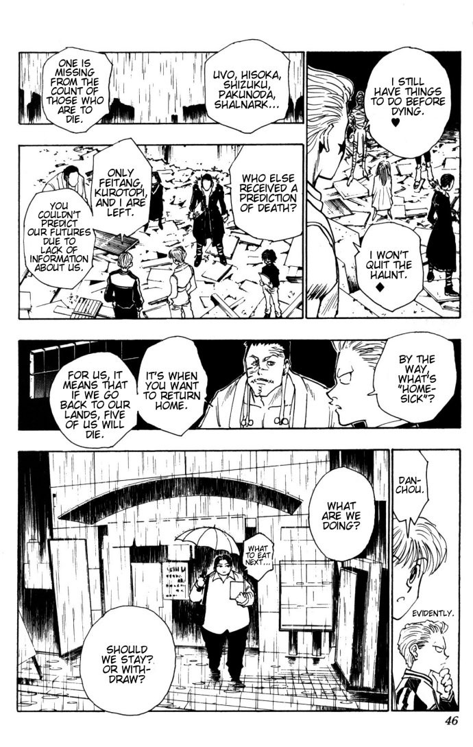 Hunter X Hunter Chapter 106 page 18 - Chapter 106: September 4th: Part 5