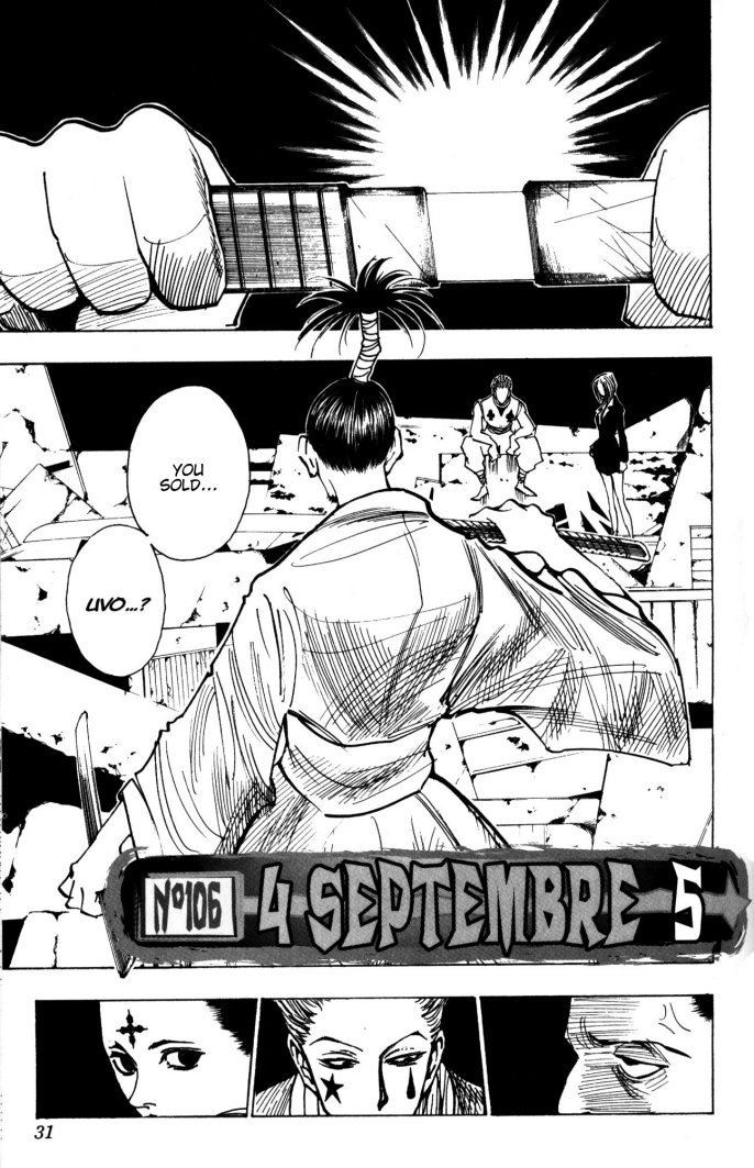 Hunter X Hunter Chapter 106 page 3 - Chapter 106: September 4th: Part 5