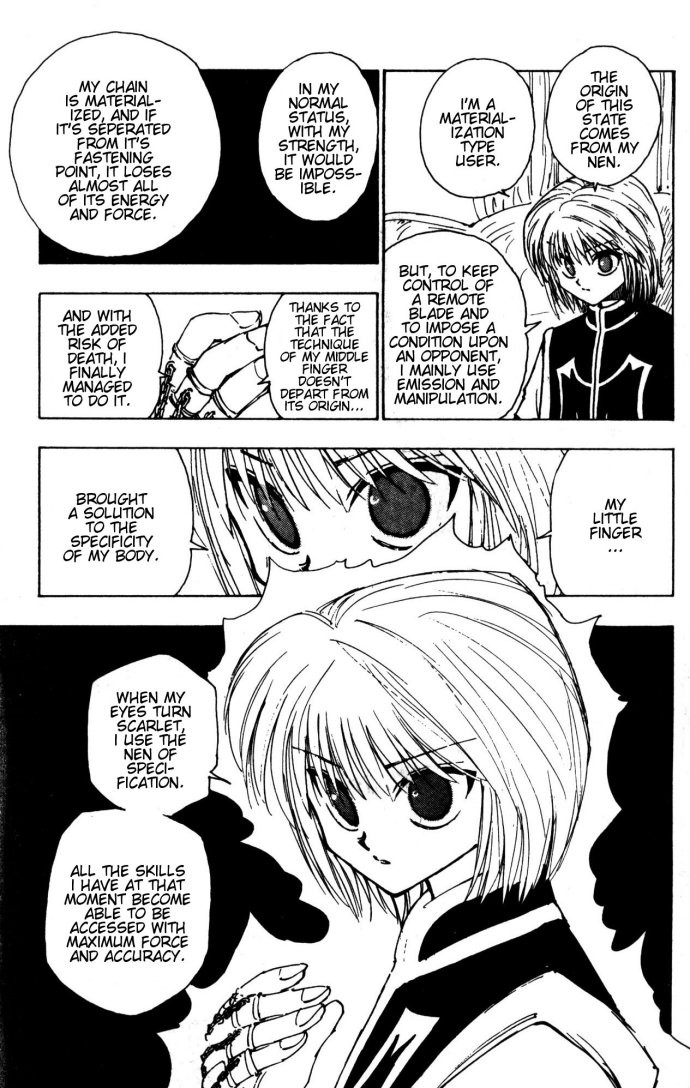 Hunter X Hunter Chapter 108 page 5 - Chapter 108: September 4th: Part 7
