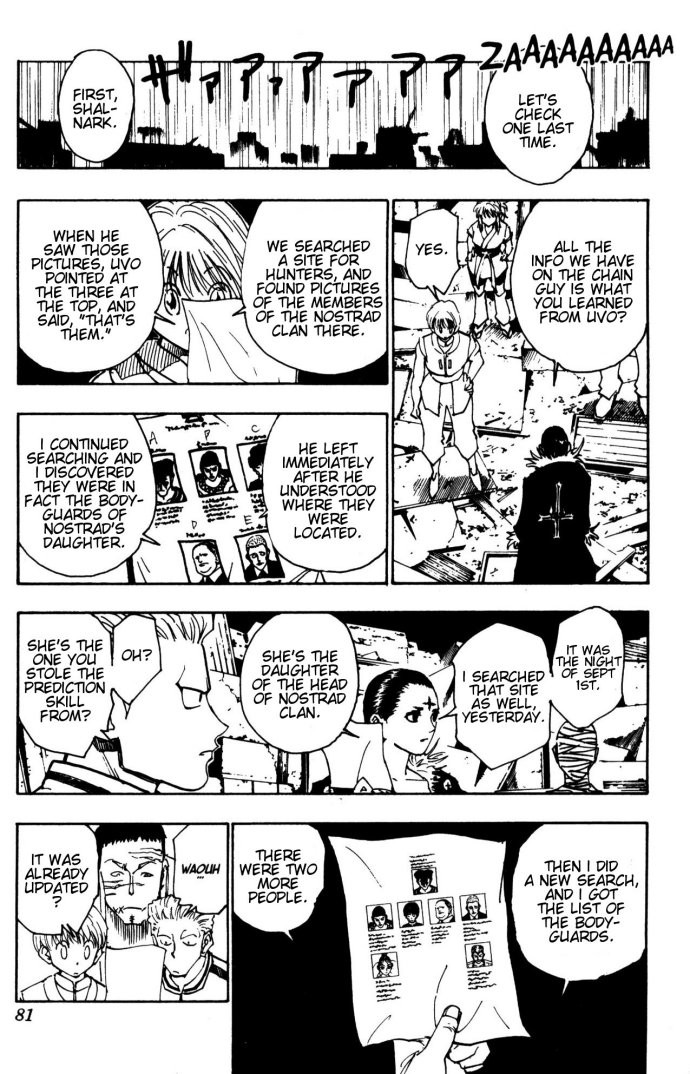 Hunter X Hunter Chapter 109 page 5 - Chapter 109: September 4th: Part 8