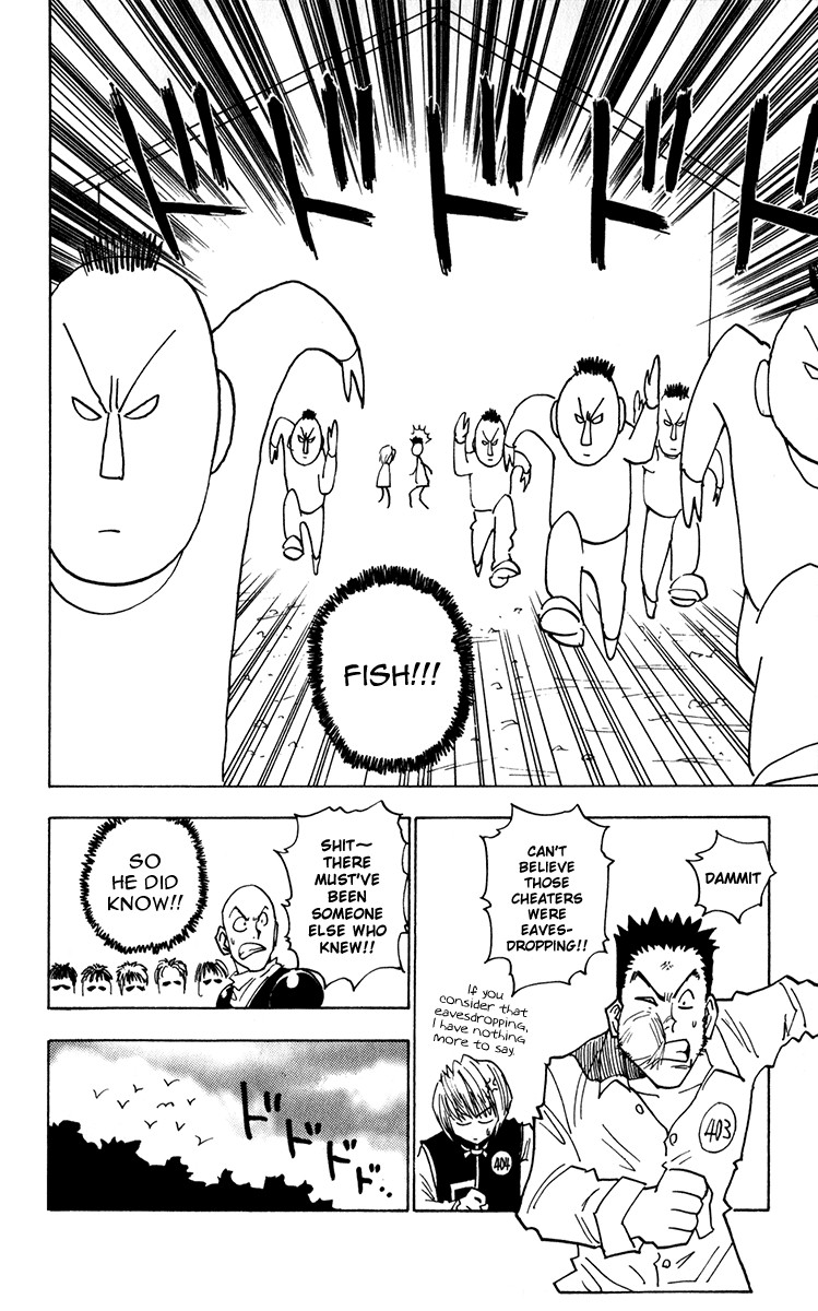 Hunter X Hunter Chapter 11 page 10 - Chapter 11: The Inevitable Outcome