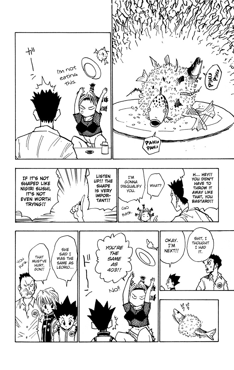 Hunter X Hunter Chapter 11 page 14 - Chapter 11: The Inevitable Outcome