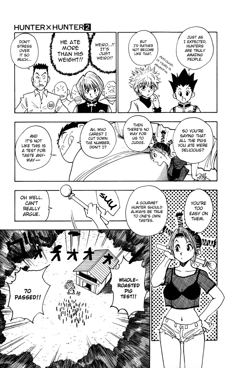 Hunter X Hunter Chapter 11 page 3 - Chapter 11: The Inevitable Outcome