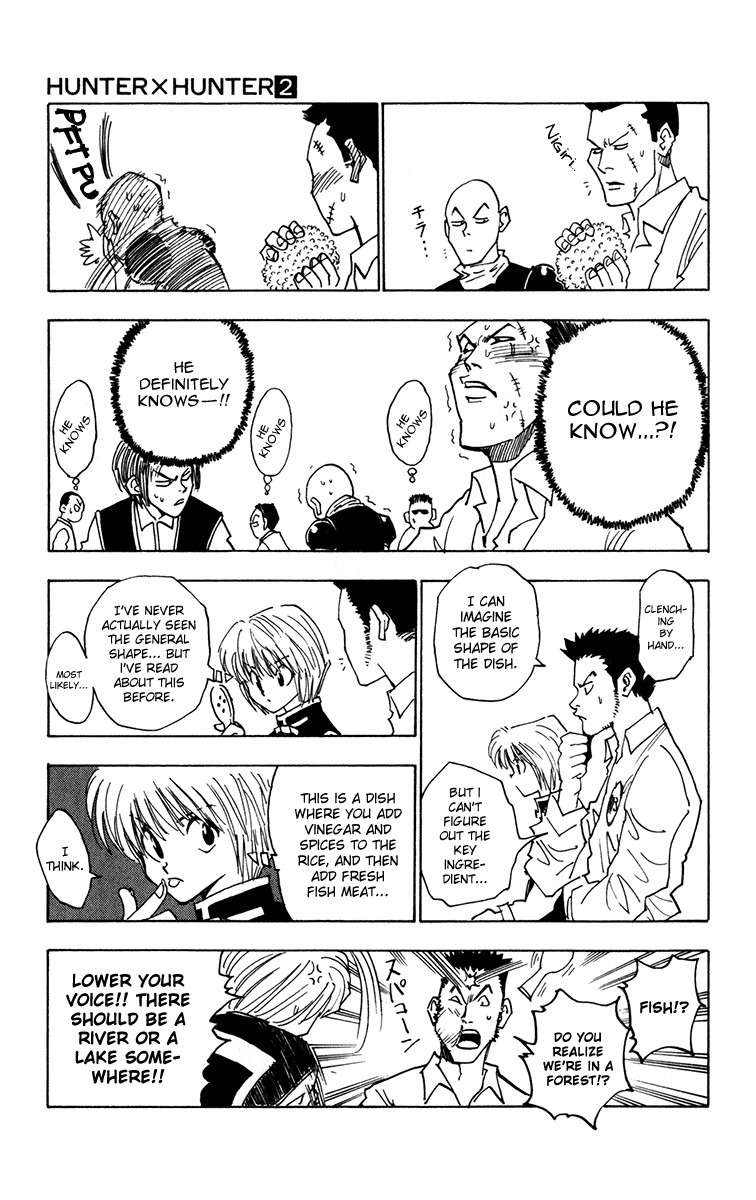 Hunter X Hunter Chapter 11 page 9 - Chapter 11: The Inevitable Outcome