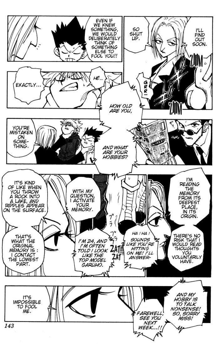 Hunter X Hunter Chapter 113 page 7 - Chapter 113: September 4th: Part 12