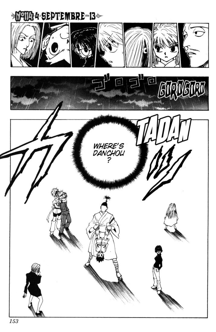 Hunter X Hunter Chapter 114 page 1 - Chapter 114: September 4th: Part 13