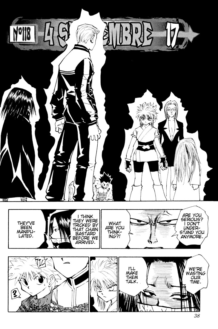 Hunter X Hunter Chapter 118 page 2 - Chapter 118: September 4th: Part 17