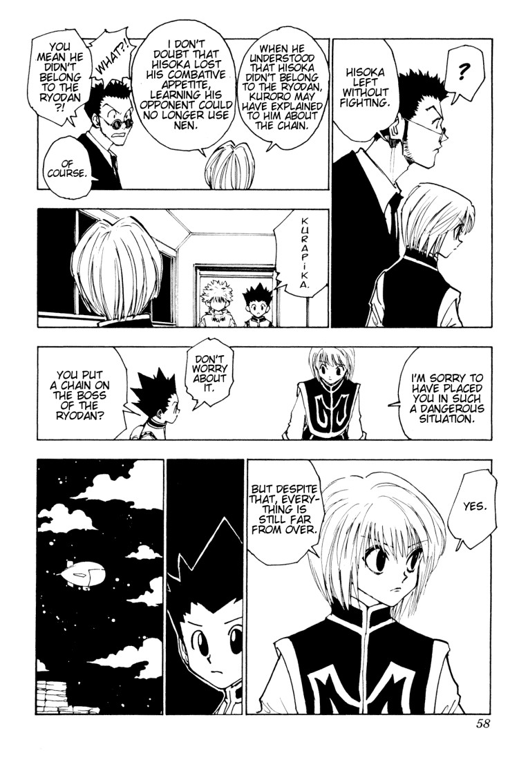 Hunter X Hunter Chapter 119 page 6 - Chapter 119: September 4th: Part 18