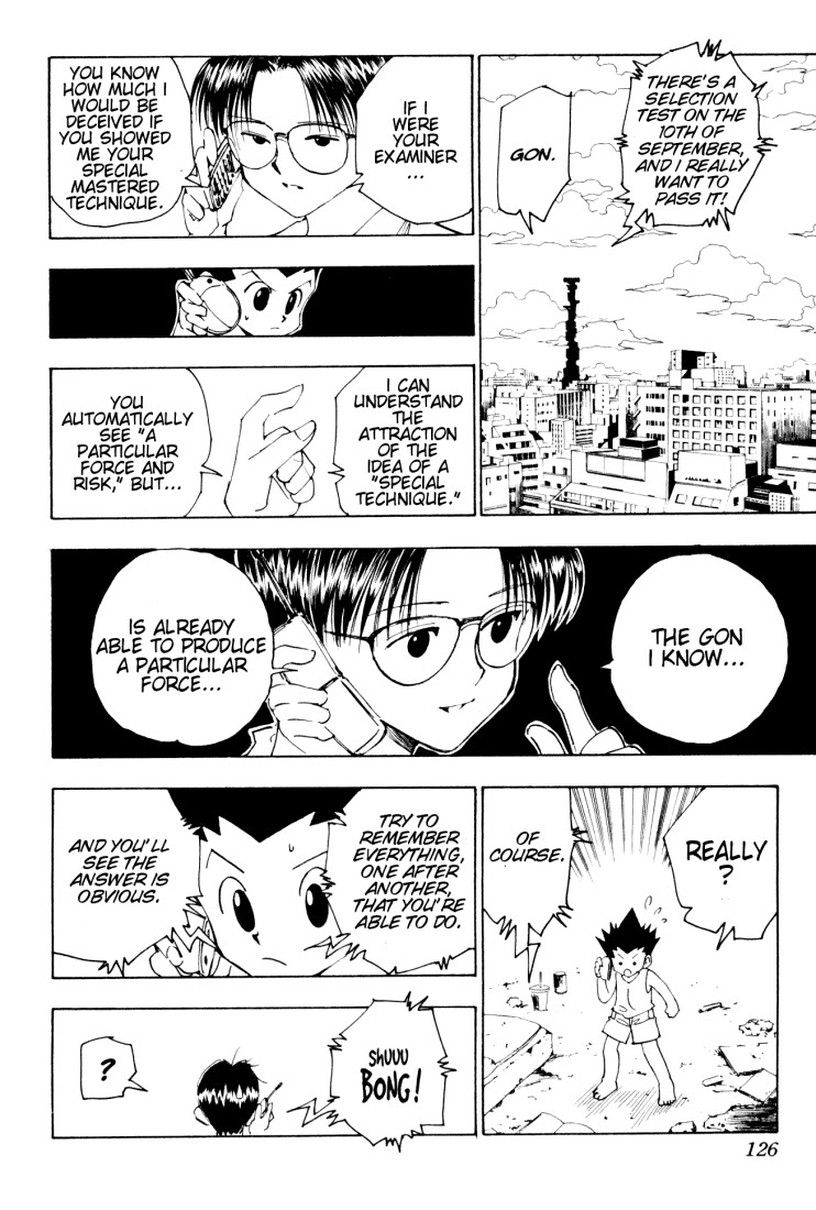 Hunter X Hunter Chapter 123 page 10 - Chapter 123: September 6th: Part 4
