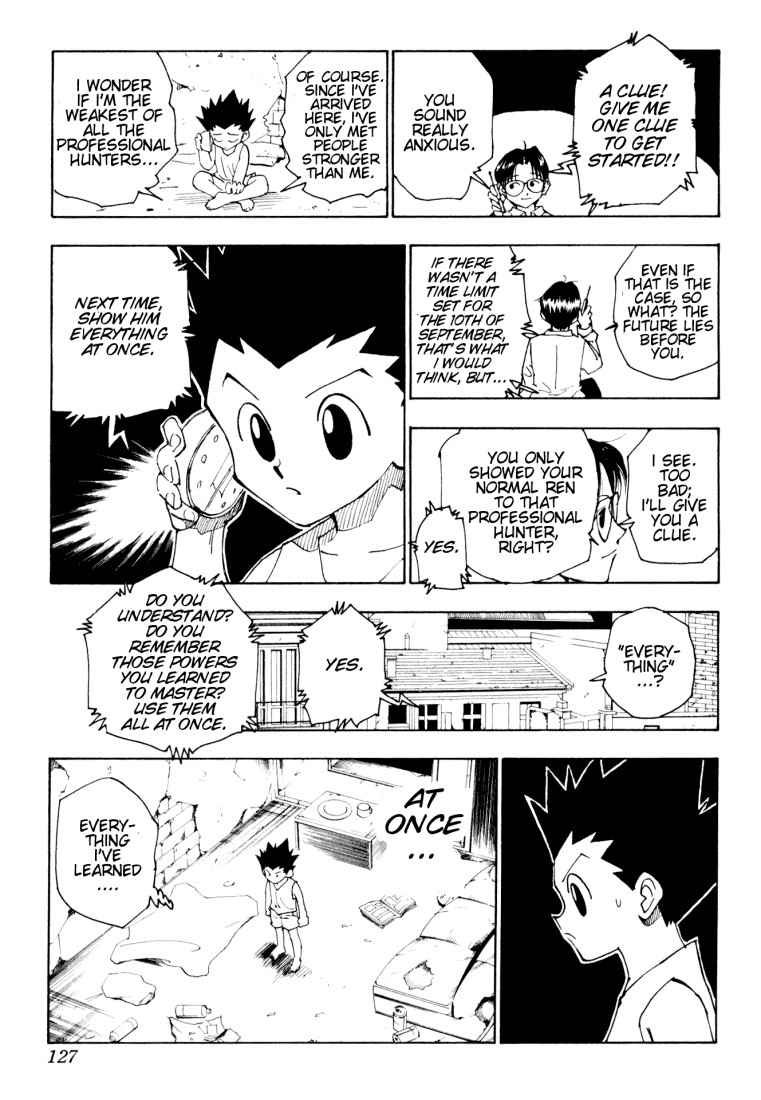 Hunter X Hunter Chapter 123 page 11 - Chapter 123: September 6th: Part 4