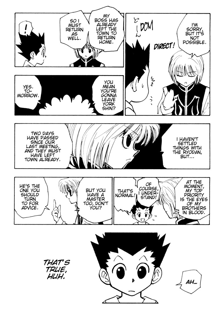 Hunter X Hunter Chapter 123 page 8 - Chapter 123: September 6th: Part 4