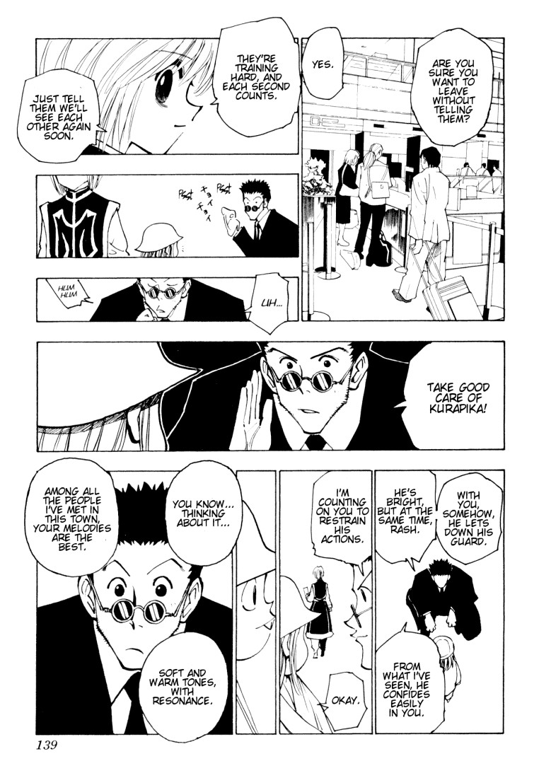 Hunter X Hunter Chapter 124 page 7 - Chapter 124: September 7th: Part 1 to September 10th: Part 1