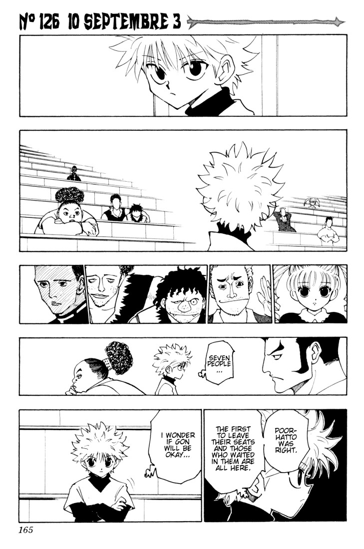 Hunter X Hunter Chapter 126 page 1 - Chapter 126: September 10th: Part 3