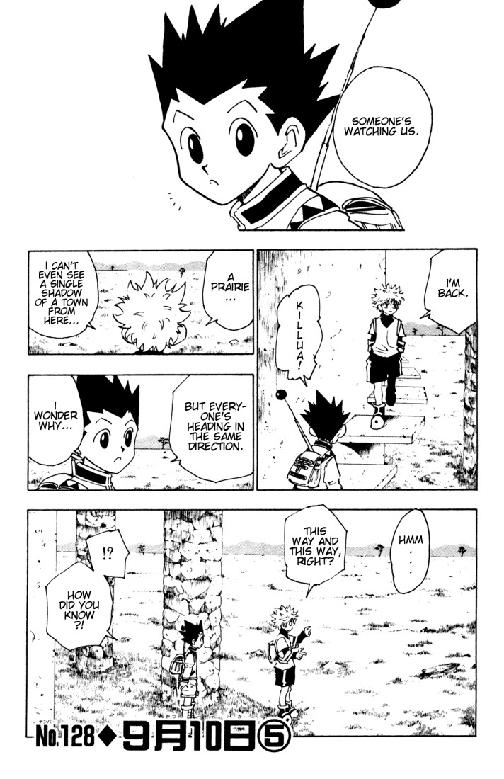 Hunter X Hunter Chapter 128 page 1 - Chapter 128: September 10th: Part 5