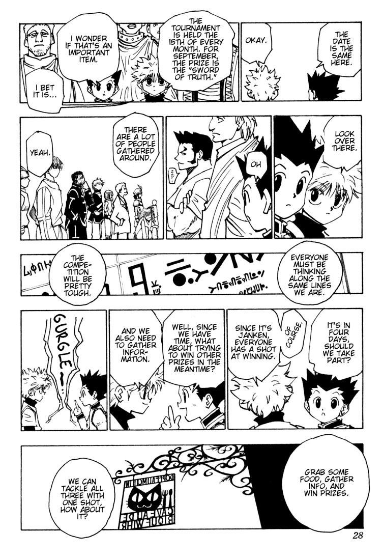 Hunter X Hunter Chapter 129 page 6 - Chapter 129: Antokiba, Town of Prizes