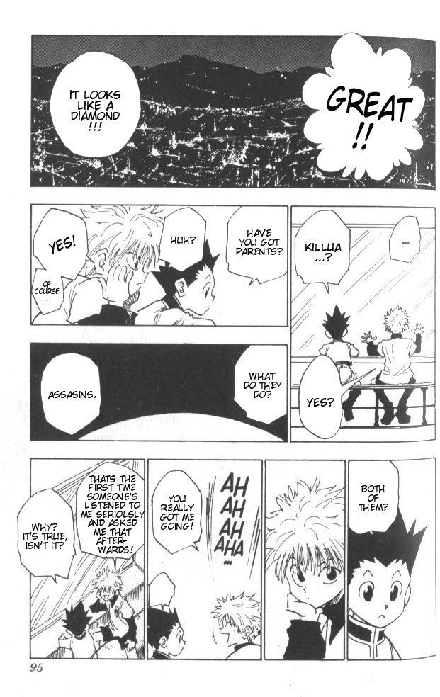 Hunter X Hunter Chapter 13 page 10 - Chapter 13: A Game at Midnight: Part 1