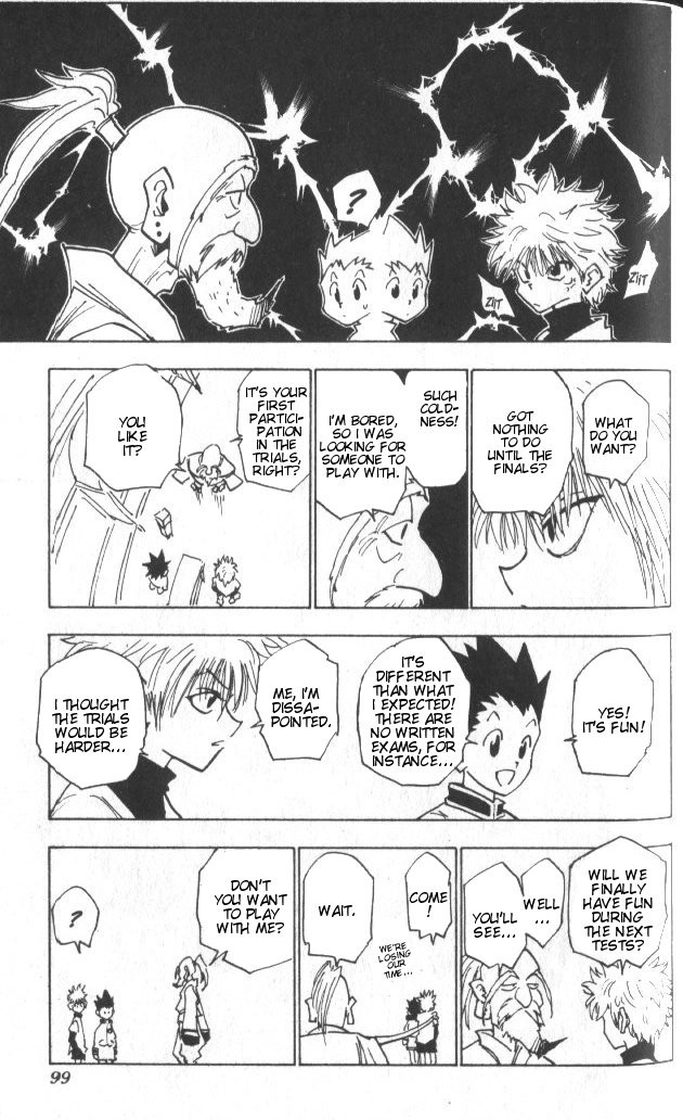 Hunter X Hunter Chapter 13 page 14 - Chapter 13: A Game at Midnight: Part 1