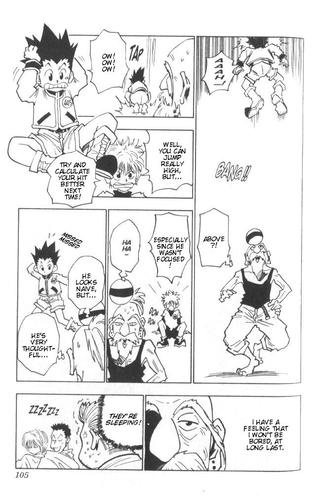 Hunter X Hunter Chapter 13 page 20 - Chapter 13: A Game at Midnight: Part 1