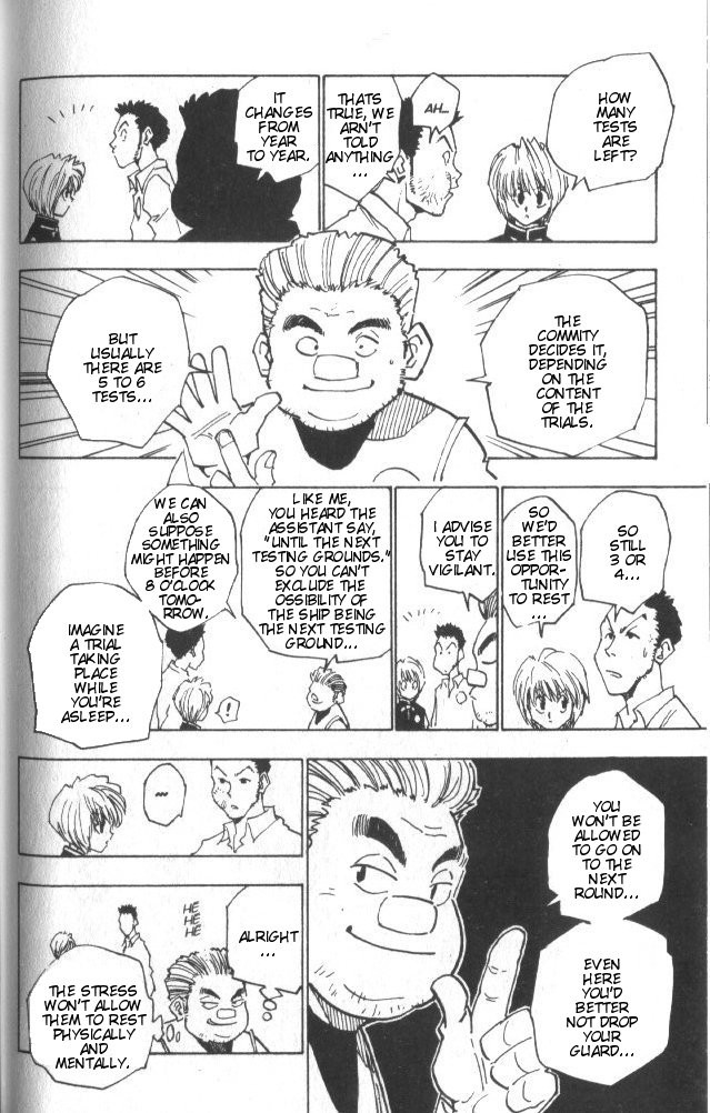 Hunter X Hunter Chapter 13 page 5 - Chapter 13: A Game at Midnight: Part 1