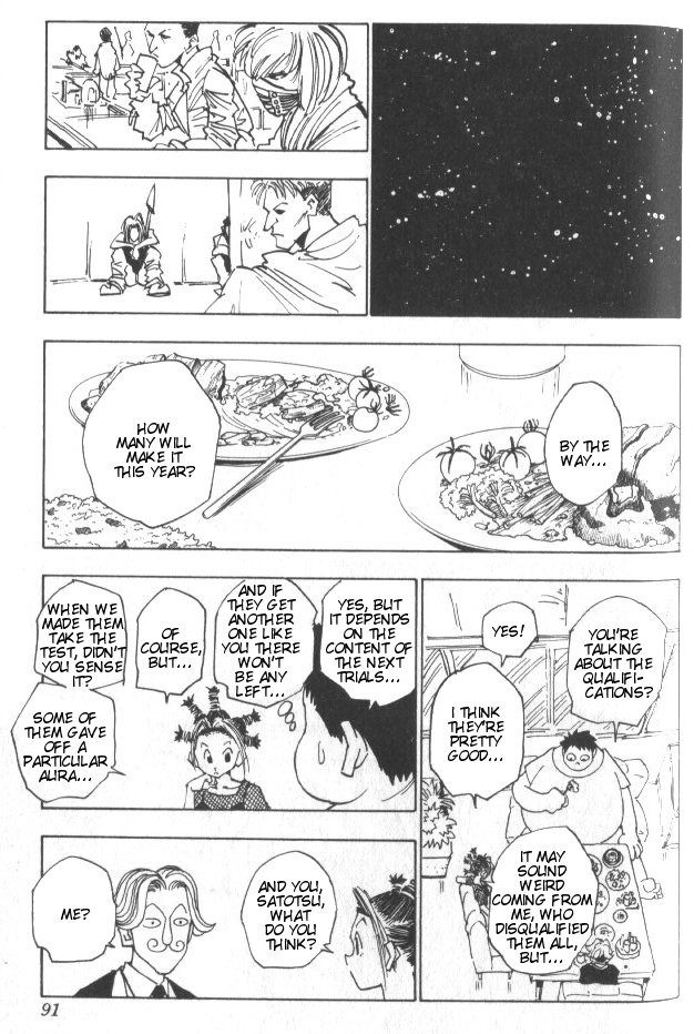Hunter X Hunter Chapter 13 page 6 - Chapter 13: A Game at Midnight: Part 1