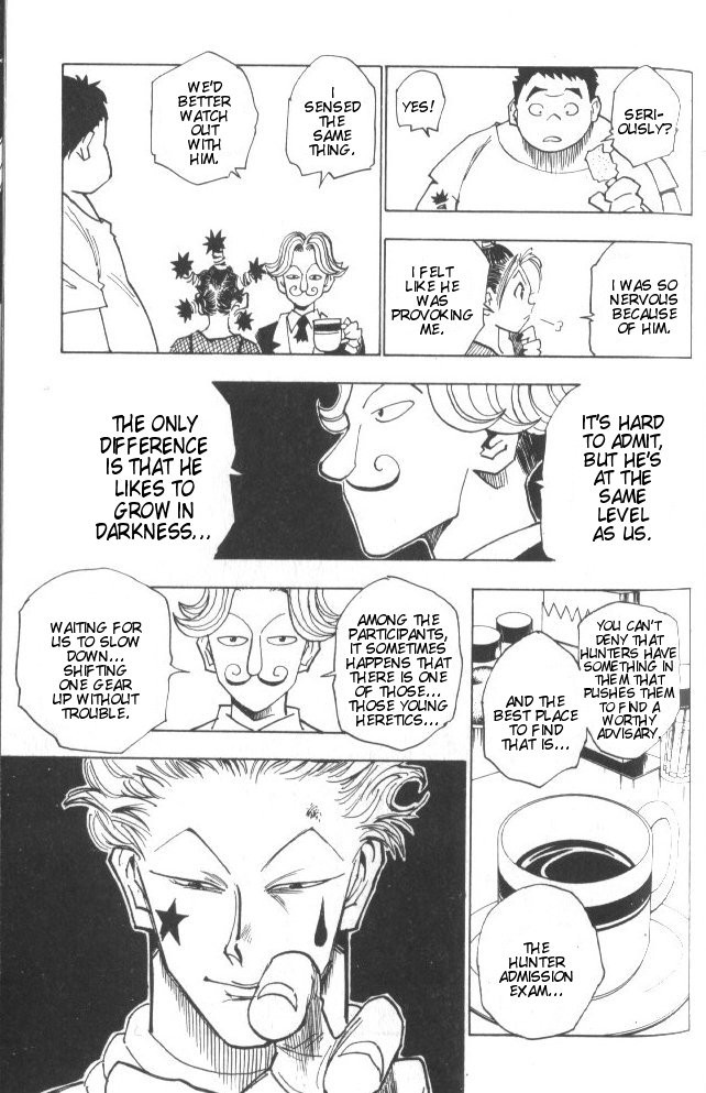 Hunter X Hunter Chapter 13 page 8 - Chapter 13: A Game at Midnight: Part 1