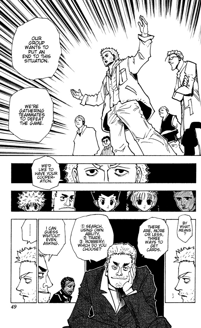 Hunter X Hunter Chapter 130 page 11 - Chapter 130: The Reason for the Recruitment