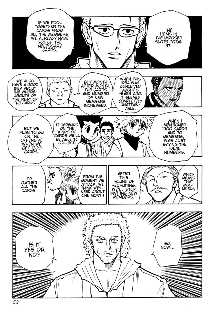 Hunter X Hunter Chapter 130 page 15 - Chapter 130: The Reason for the Recruitment