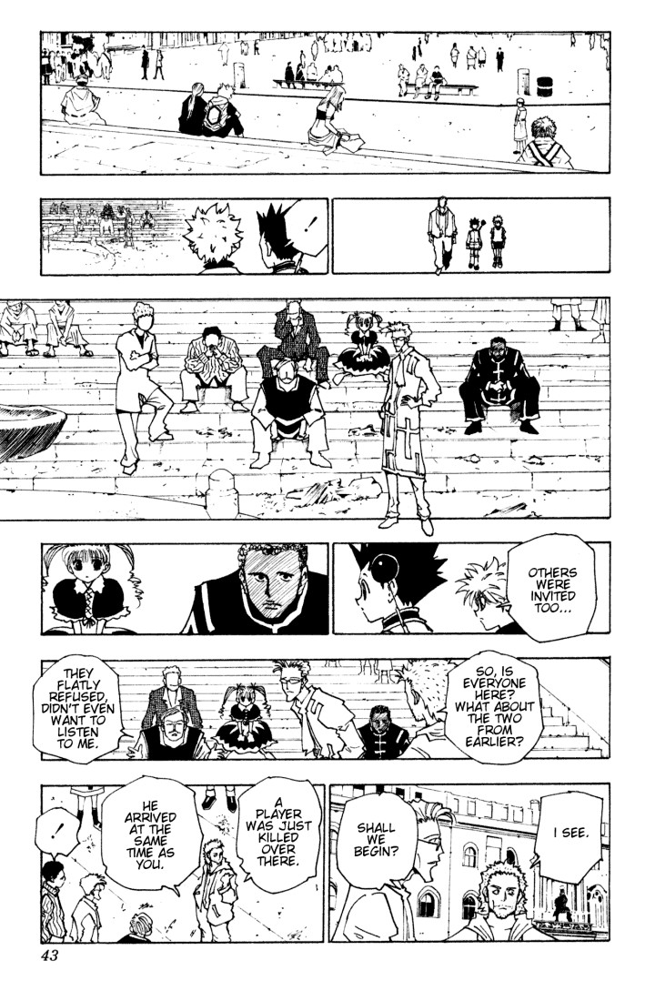 Hunter X Hunter Chapter 130 page 5 - Chapter 130: The Reason for the Recruitment