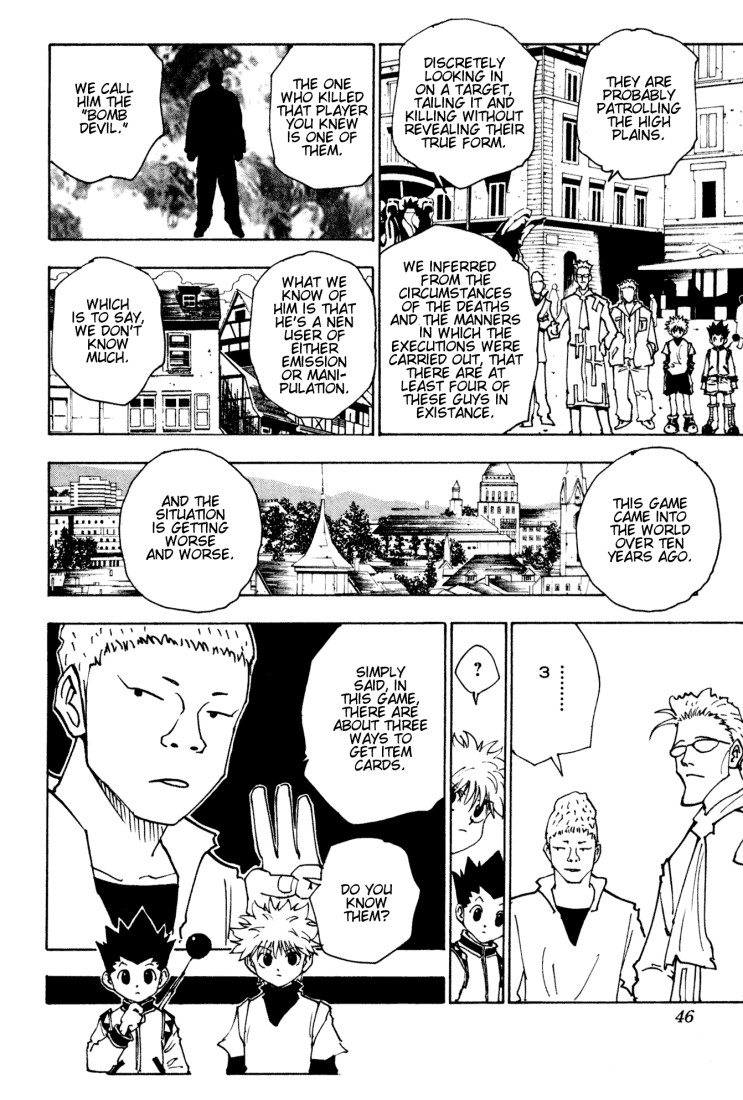 Hunter X Hunter Chapter 130 page 8 - Chapter 130: The Reason for the Recruitment