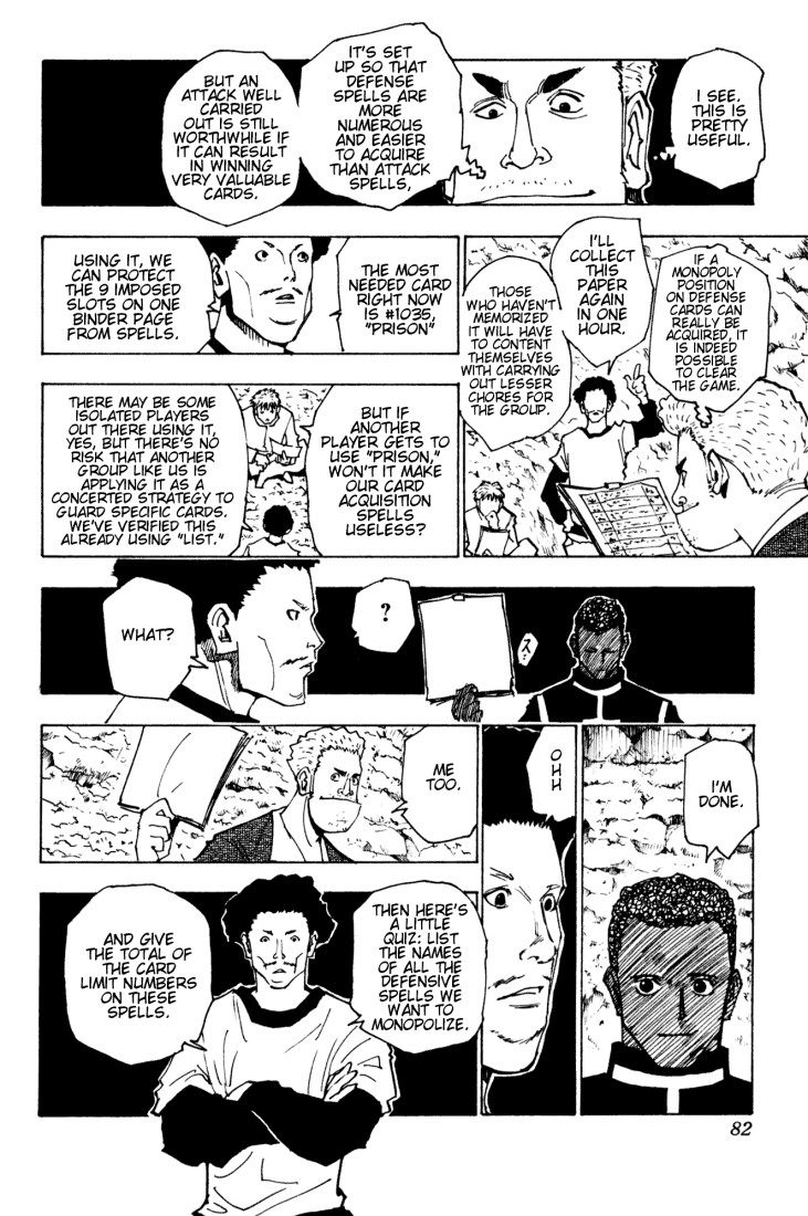 Hunter X Hunter Chapter 132 page 12 - Chapter 132: The Forty Spells