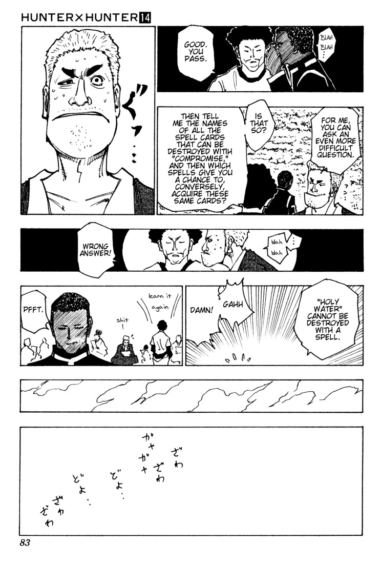Hunter X Hunter Chapter 132 page 13 - Chapter 132: The Forty Spells