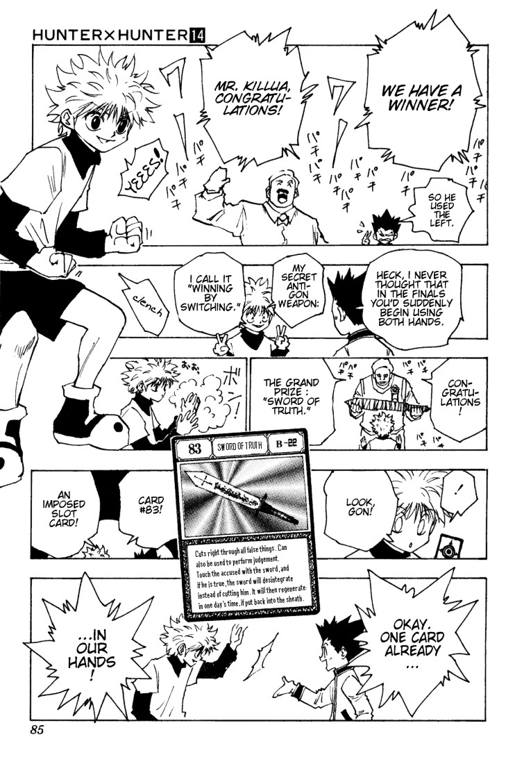 Hunter X Hunter Chapter 132 page 15 - Chapter 132: The Forty Spells